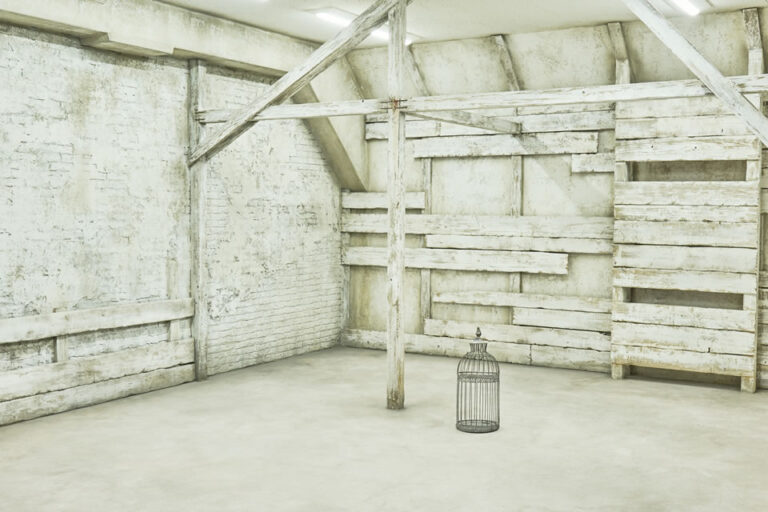 撮影スタジオベガ白廃墟セット